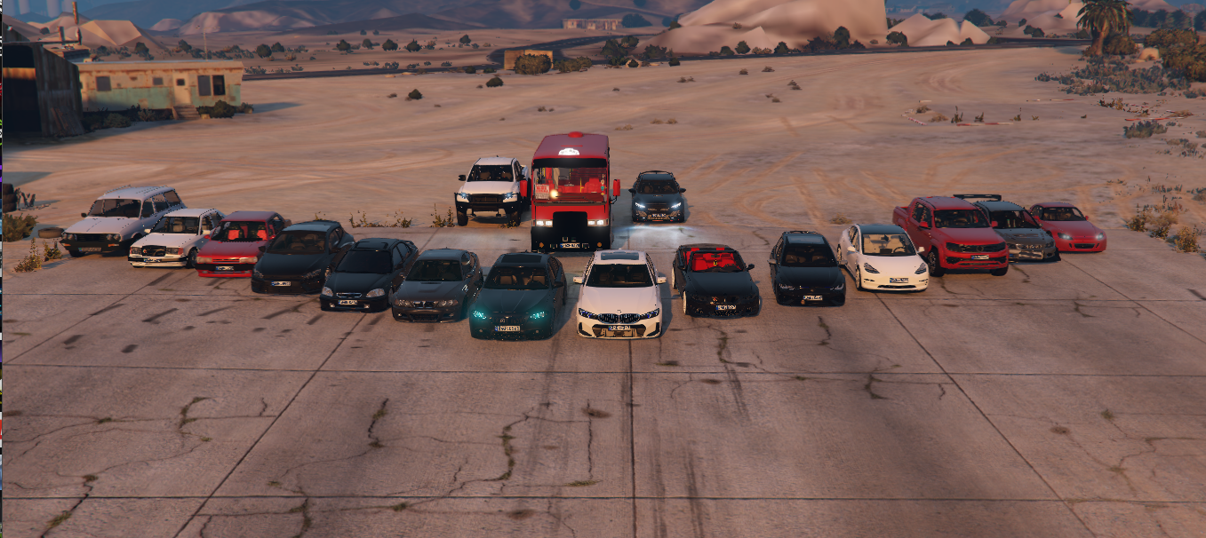 Türk Tema Araç Paketi Logosuz, TR Plakalı [FiveM]